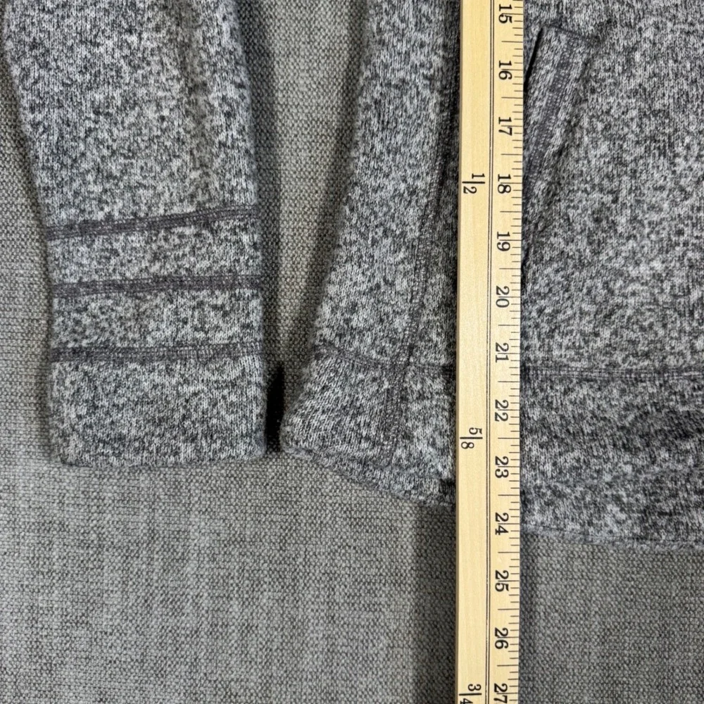 The North Face XS Fleece Jacket Gray Full‎ Zip High Loft Cozy